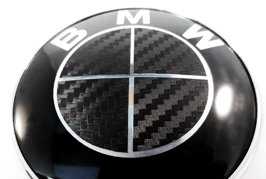 Carbon Full Black Vinyl Overlays for Bmw Badge
